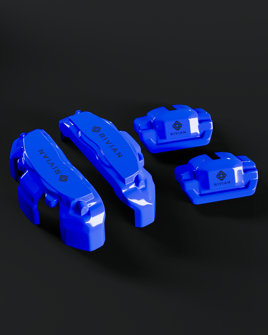 Rivian EDV Blue
