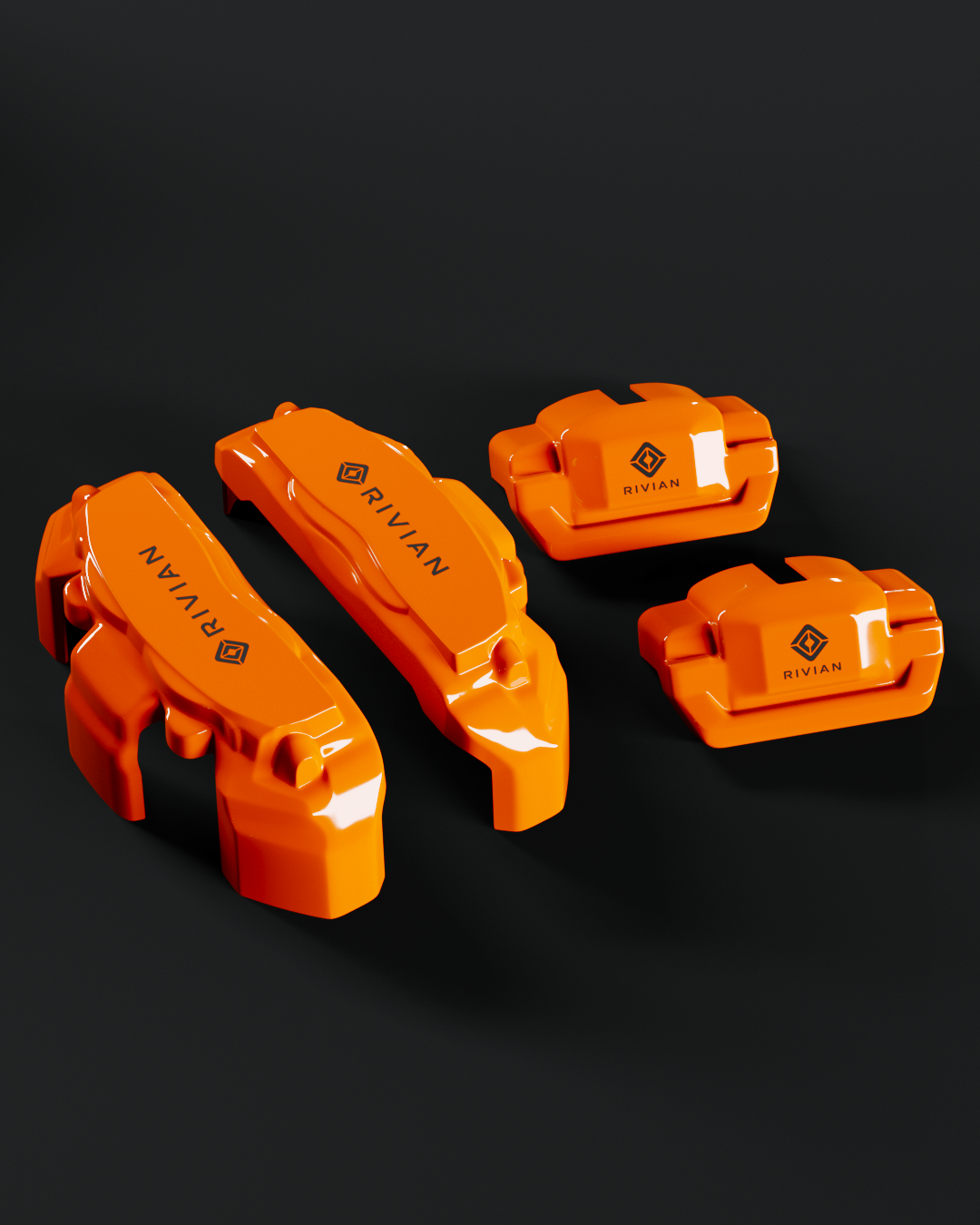 Rivian EDV Orange