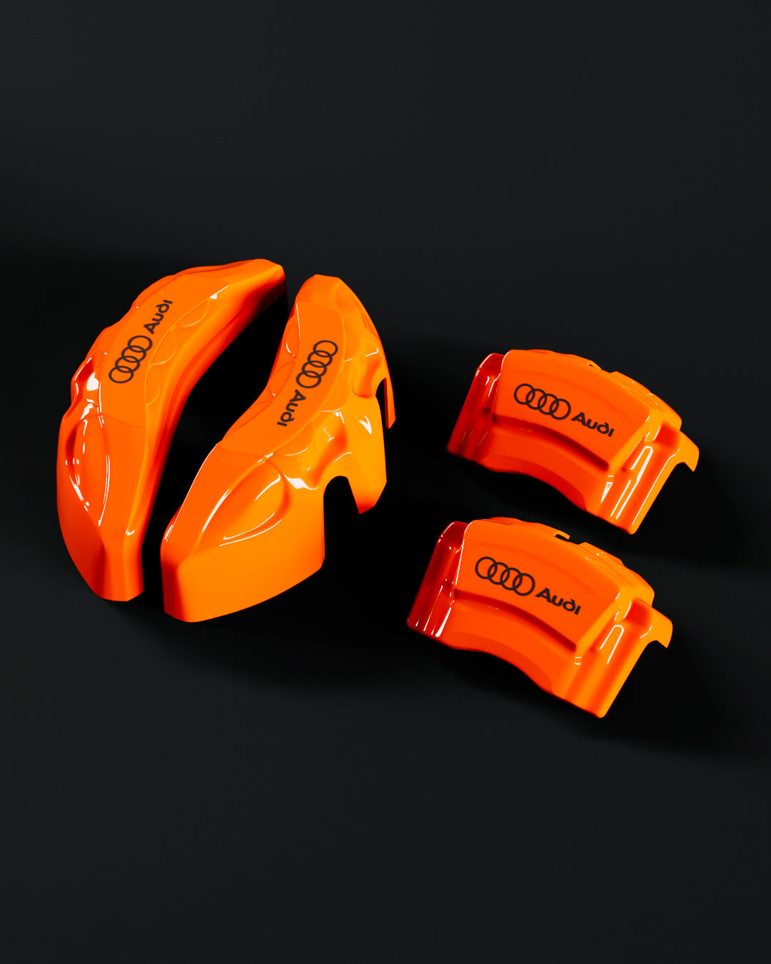 Audi R8 Orange - view 2