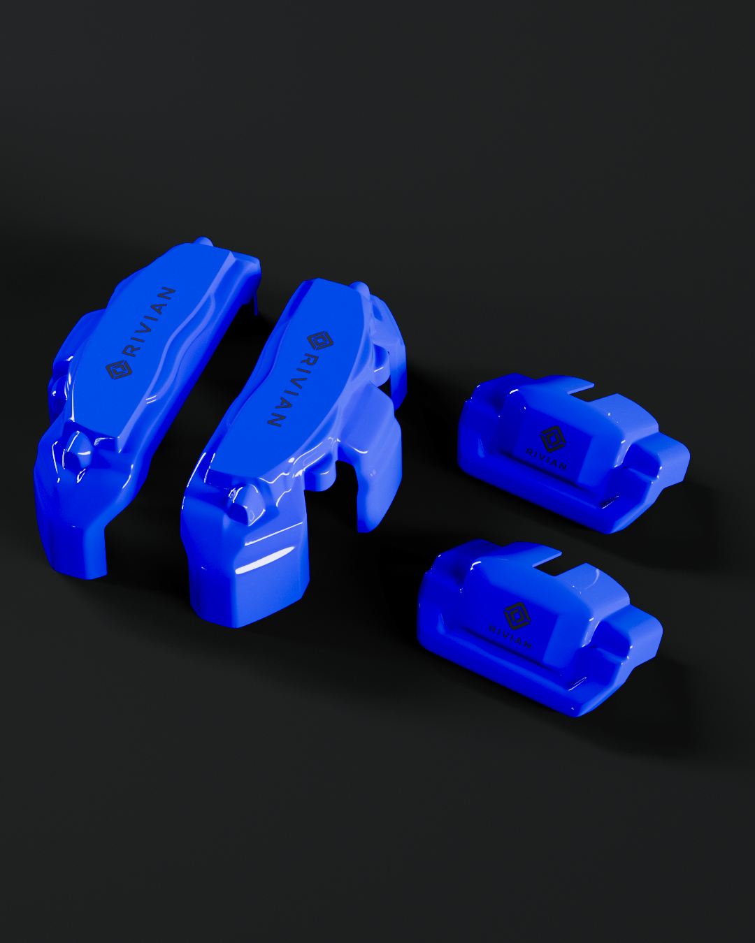 Rivian EDV Blue - view 2
