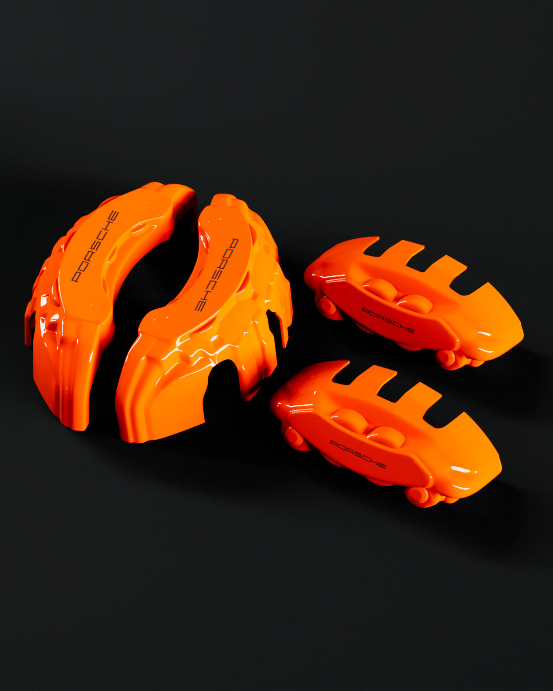Porsche Cayenne Orange - view 2