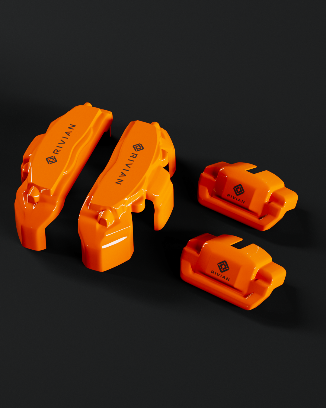 Rivian EDV Orange - view 2