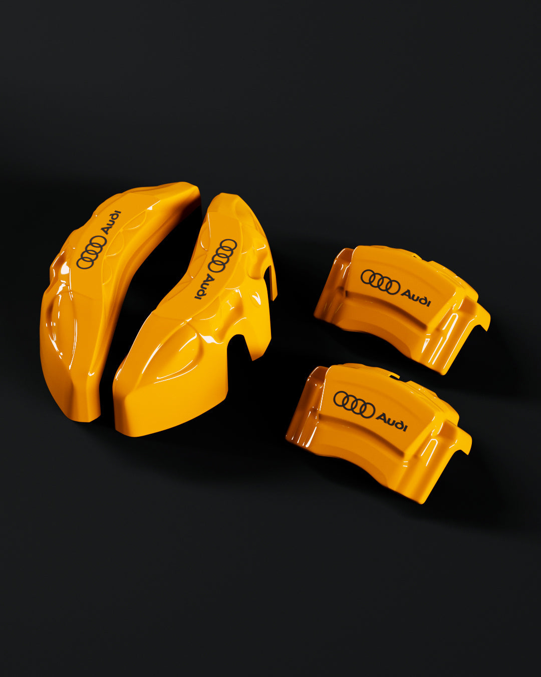 Audi R8 Yellow - view 2