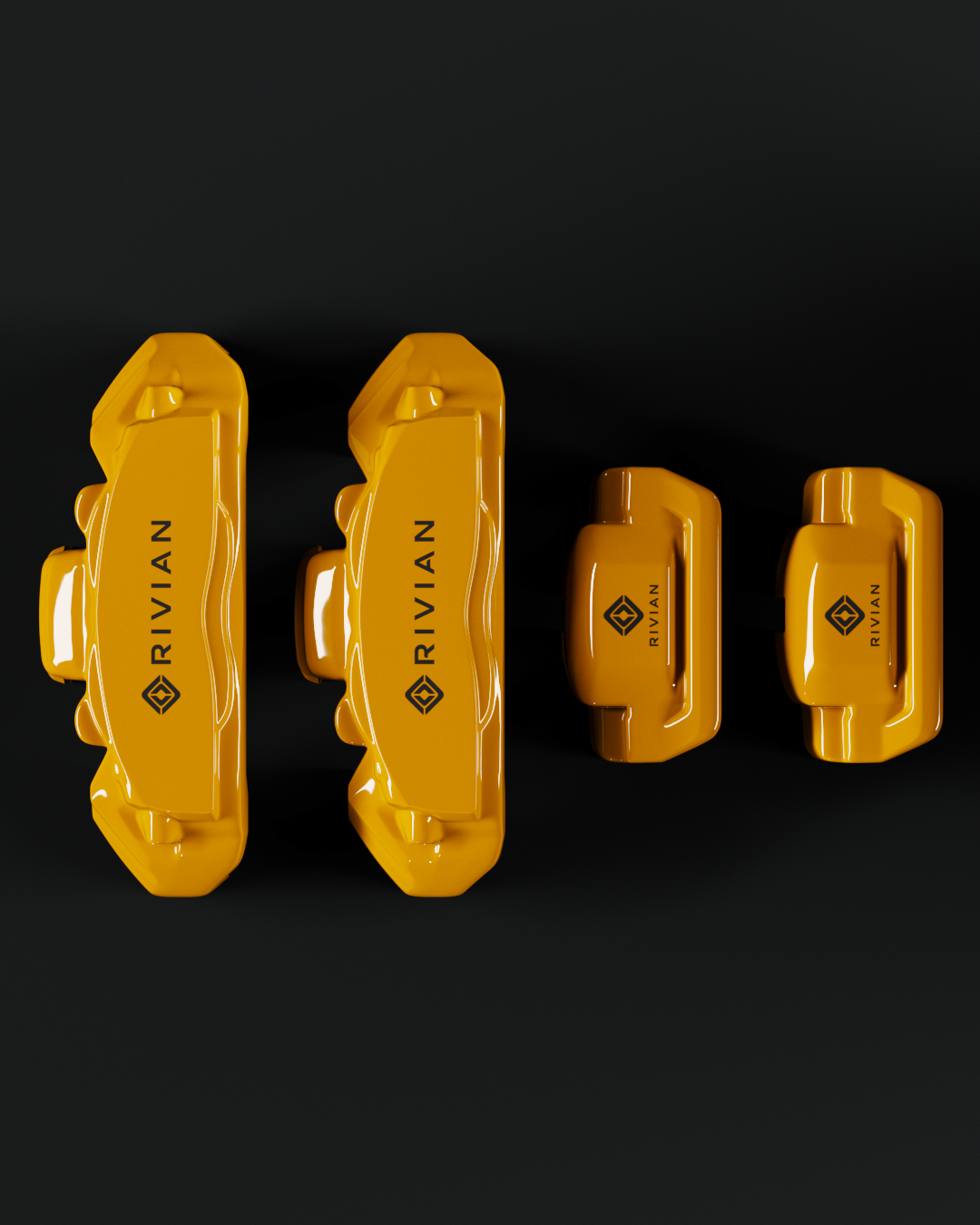 Rivian EDV Yellow - view 3