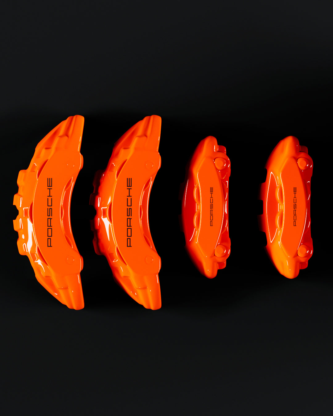 Porsche Cayenne Orange - view 3
