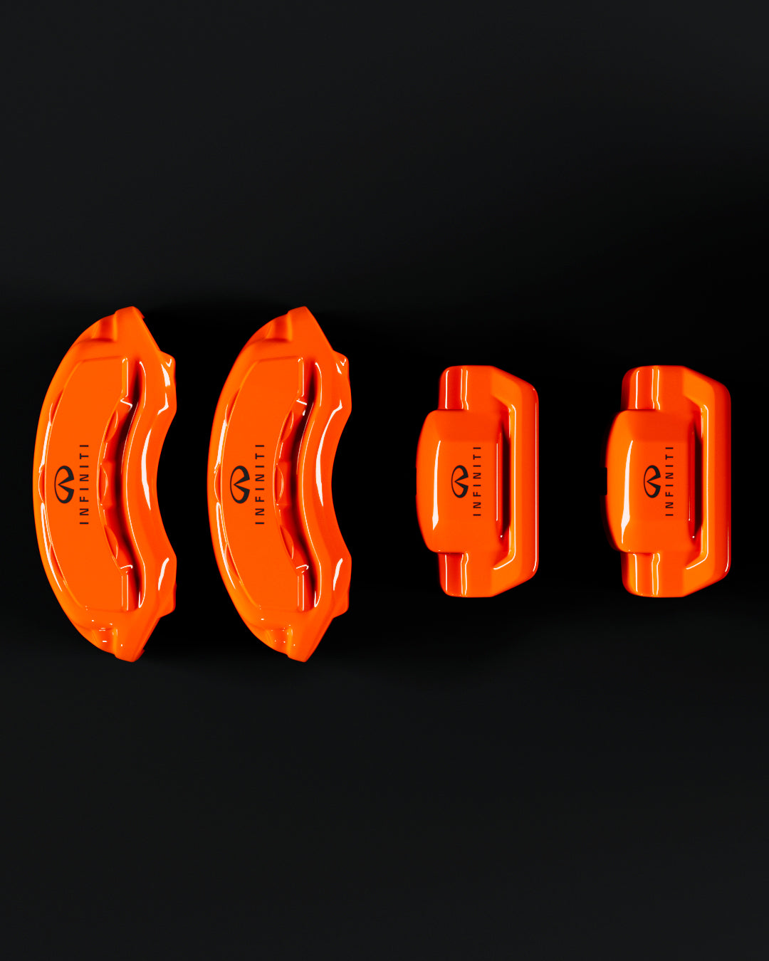 Infiniti QX70 Orange - view 3