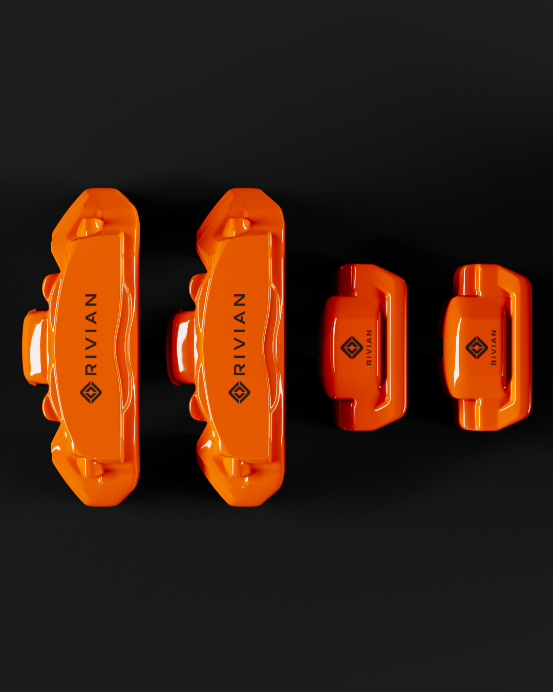 Rivian EDV Orange - view 3