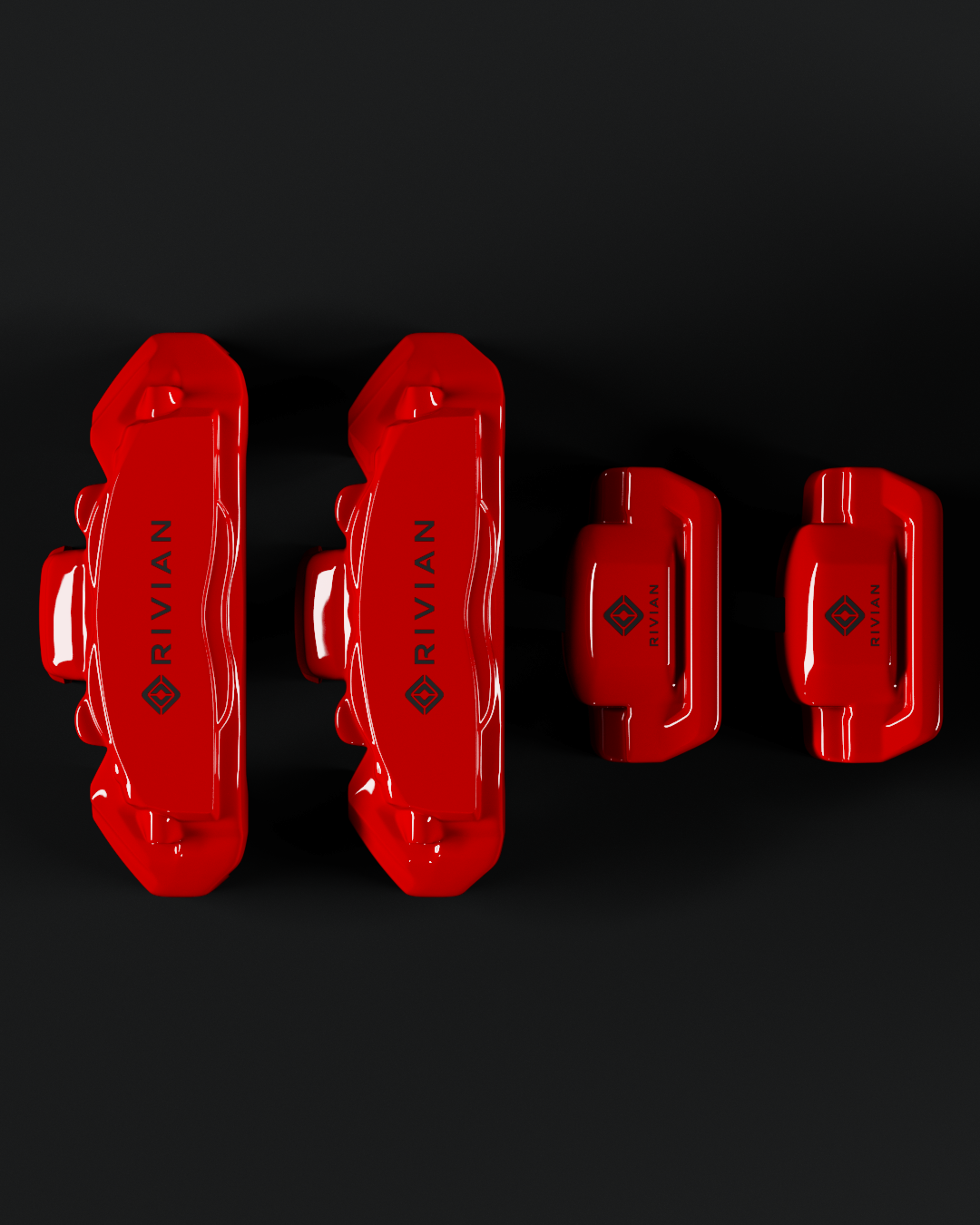 Rivian EDV Red - view 3