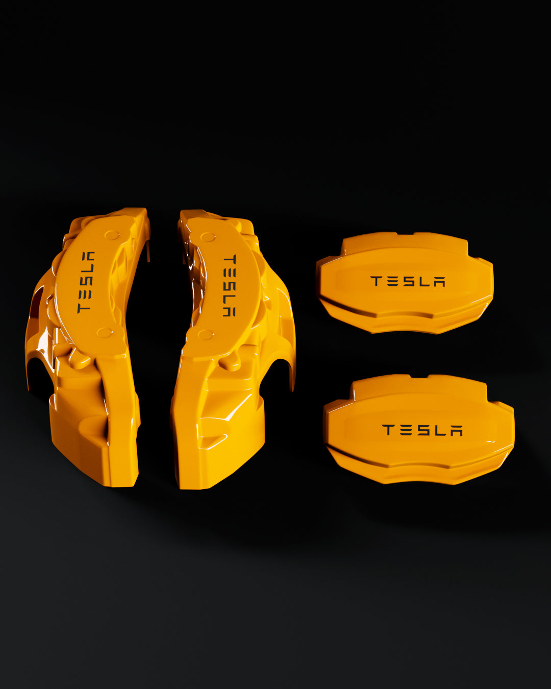 Tesla Roadster Yellow - view 4