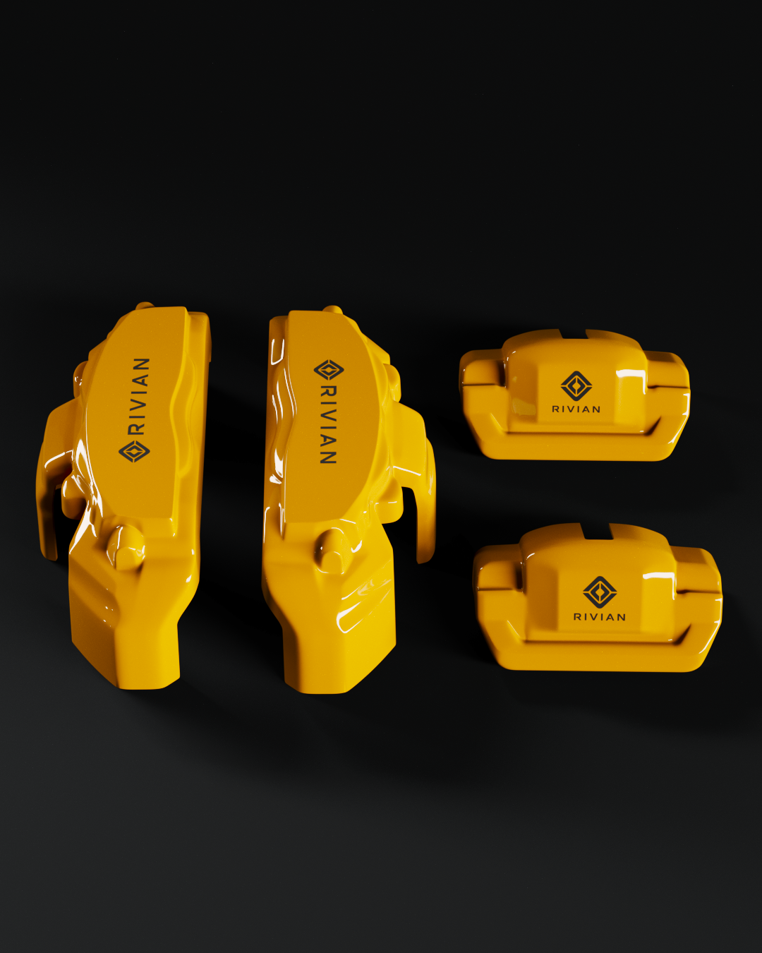 Rivian EDV Yellow - view 8