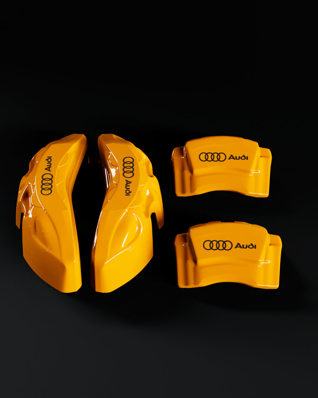 Audi R8 Yellow - view 4