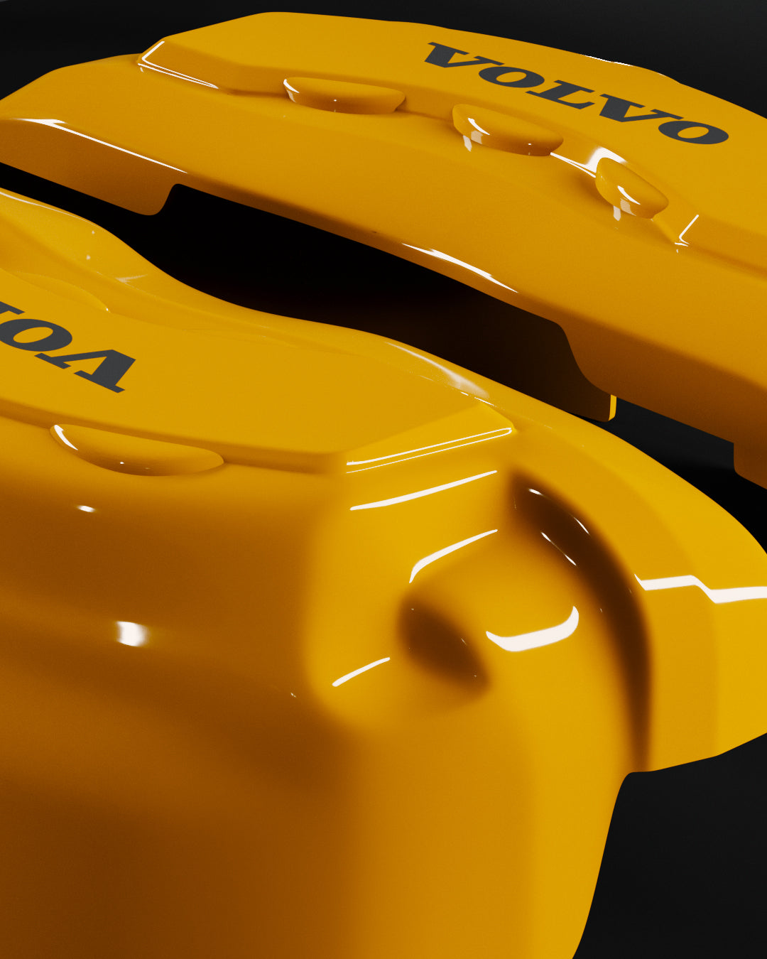 Volvo XC90 Yellow - view 4