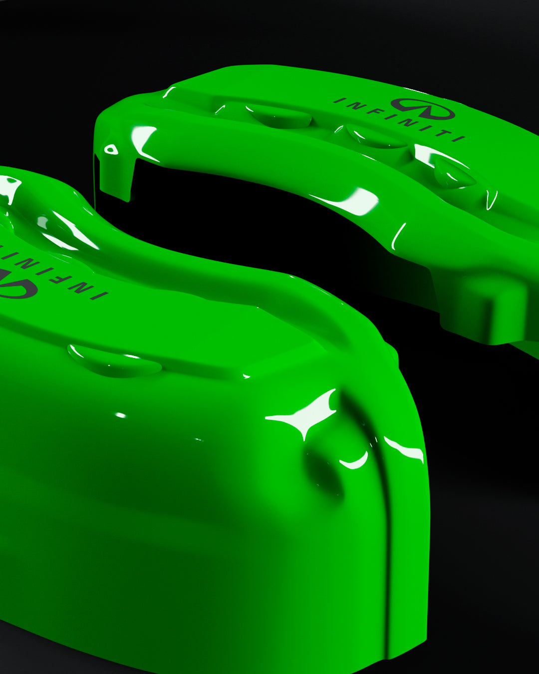 Infiniti QX70 Green - view 5