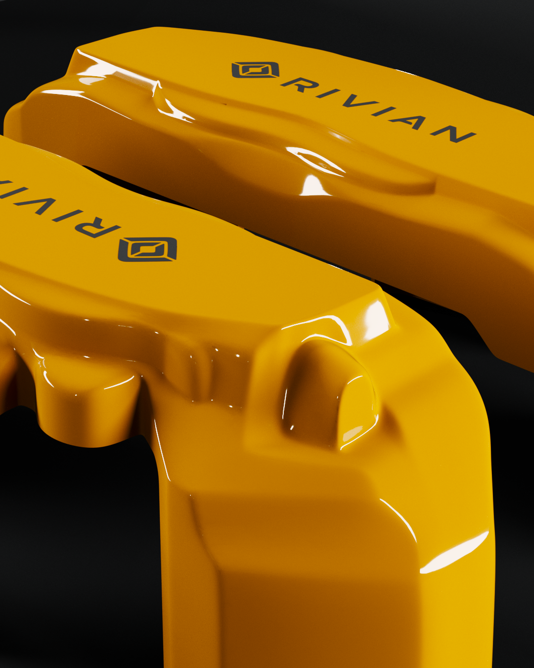 Rivian EDV Yellow - view 5