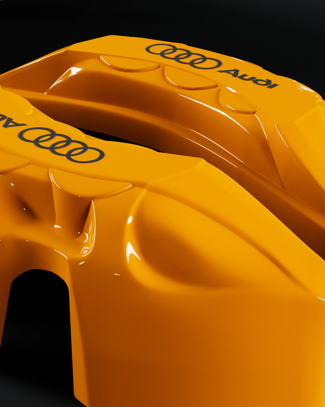 Audi R8 Yellow - view 5