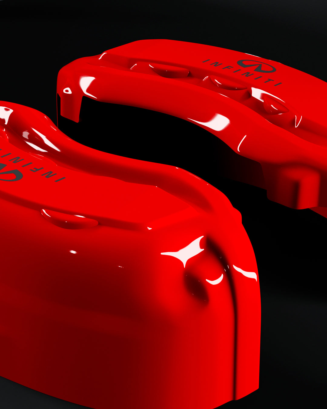 Infiniti QX70 Red - view 5