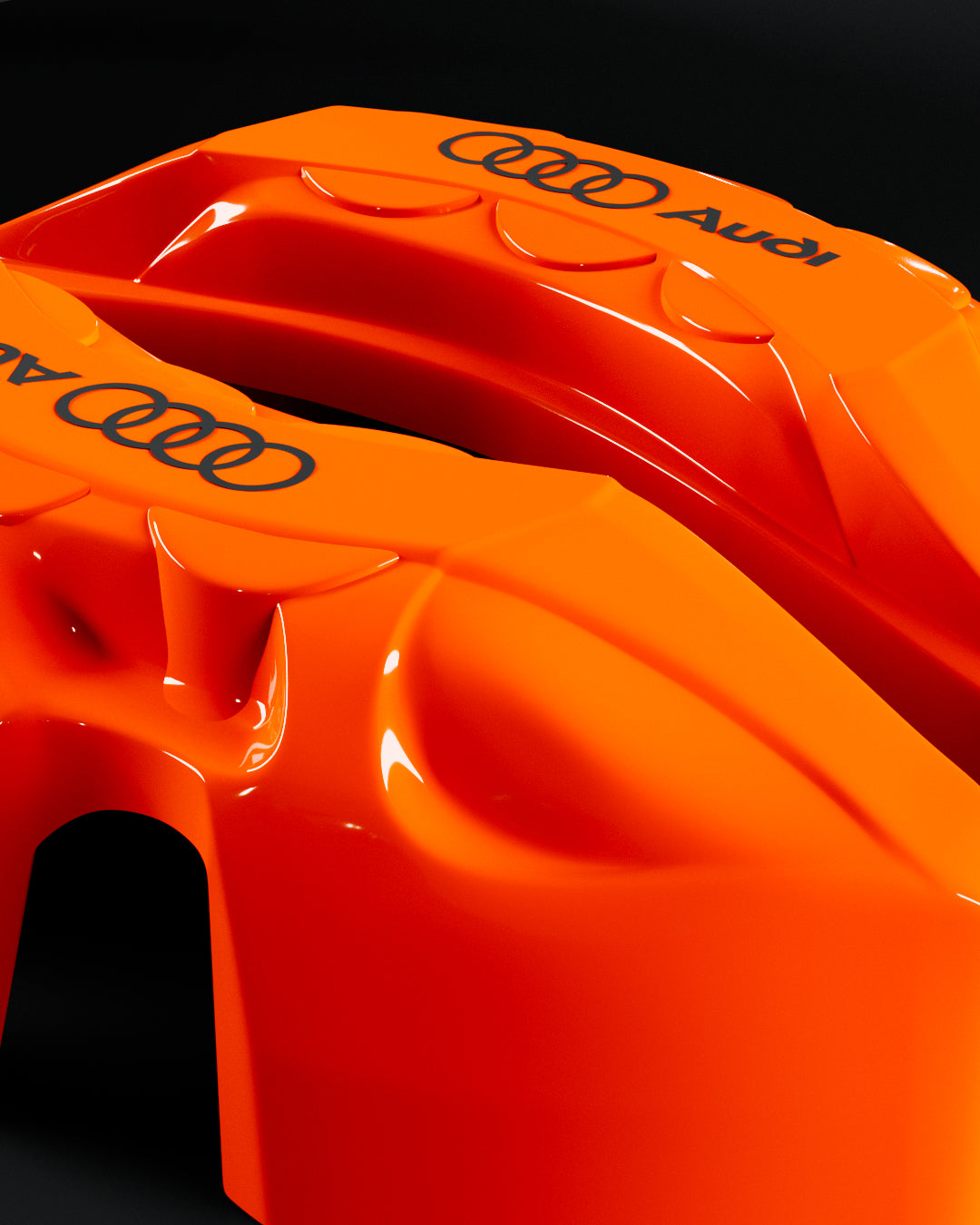 Audi R8 Orange - view 5