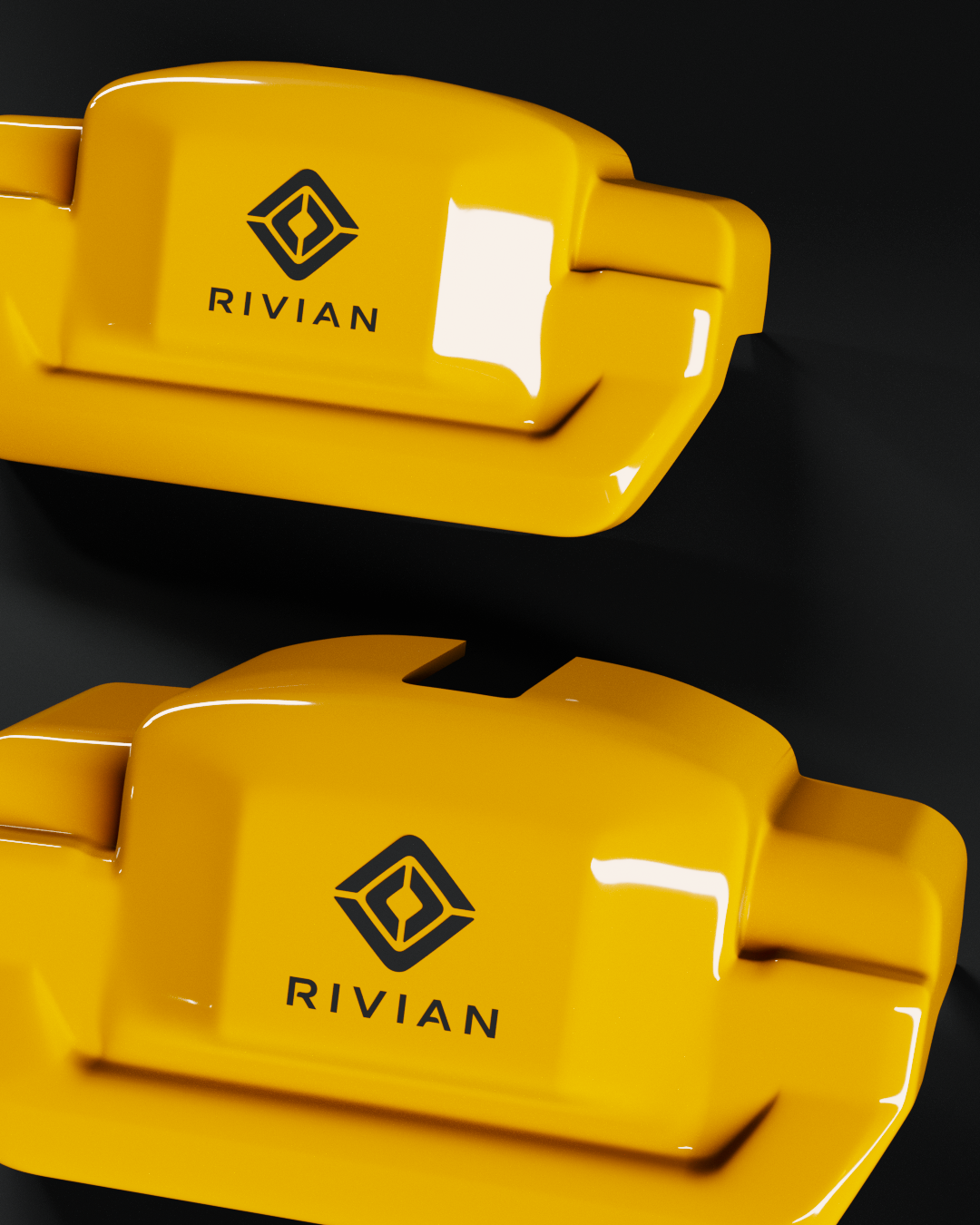 Rivian EDV Yellow - view 4
