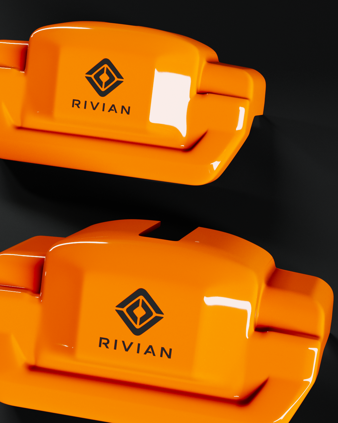 Rivian EDV Orange - view 4